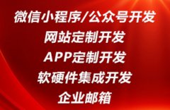 APP开发、系统开发、公司网站建设